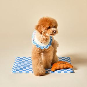 [모던하우스] 펫본 시원한 쿨젤매트 블루체크 L