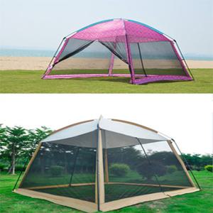 아이니 야외 메쉬셀터 비치텐트 4각 캠핑 모기장텐트 A