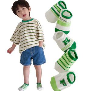 [투에스벅]아동 리틀 발목양말 5족세트 NO_1396(3-12세)