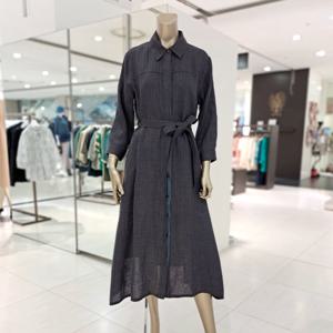 [데미안]스트라이프 린넨원피스 DJ42802