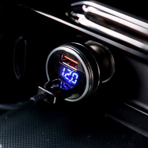 풀메탈 LED 고속충전기 퀄컴3.0 시거잭