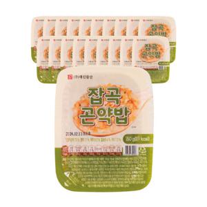 대신곤약 잡곡 곤약밥 20팩 저칼로리 즉석밥 150g