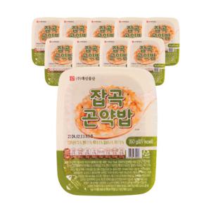 대신곤약 잡곡 곤약밥 10팩 저칼로리 즉석밥 150g