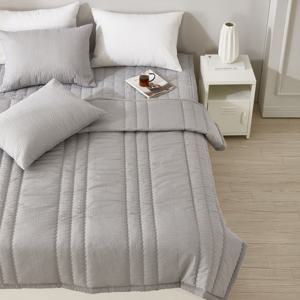 쿨슬립 시어서커 여름이불+패드+베개커버 패드세트 SS슈퍼싱글