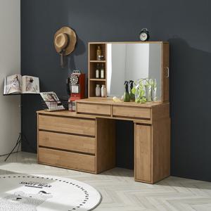 클라로 2중 수납 거울 큰 서랍 화장대 (착불)