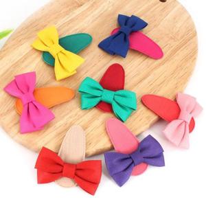 [아랑로랑] 컬러에디션리본 똑딱핀 헤어핀