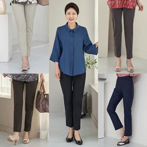 [엄마옷 로즈맘] 매일시원한아이스밴딩바지/엄마바지 여성바지