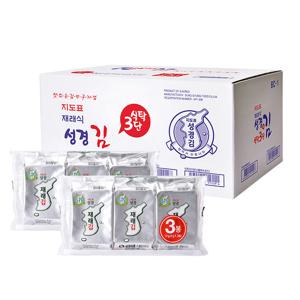 [성경김본사] 재래김 식탁김 4g 총 72봉 - 박스구성