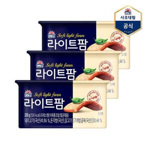 [사조대림]라이트팜 200g X 3캔