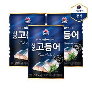 [사조대림]고등어 300g X 3캔