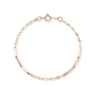 [도로시] 14k 스틱 드럼 믹스체인 팔찌_16cm