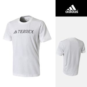 아디다스 테렉스 로고 반팔티(HZ1400) 면 티셔츠