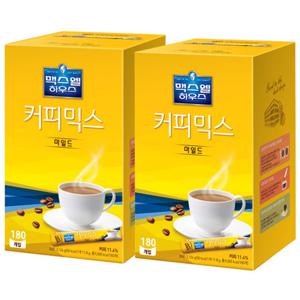 맥스웰하우스 커피믹스 마일드 180T+180T