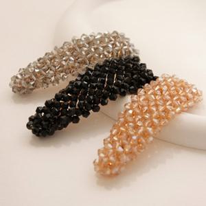 제이로렌 크리스탈 슬림 삼각 똑딱핀 H01010