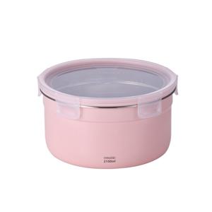 스텐락 국산 스텐밀폐용기 아르떼 블라썸 원형 9호 2100ml