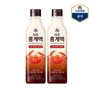 [사조대림]홍게액 500g X 2개