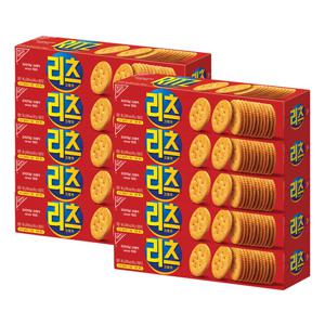 동서식품 리츠 크래커 오리지날 80g x10+랜덤 1개