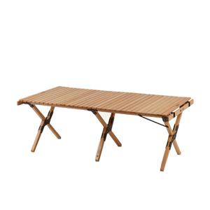 [지프] 우드 롤 테이블 (버치) - 우드테이블/캠핑테이블