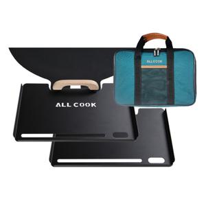 [올쿡] 그리들 사이드테이블 세트 (블랙 2P+가방포함)