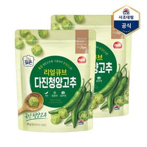 [사조대림]리얼큐브 다진청양고추 23g X 2개