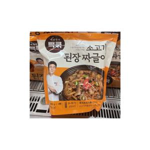 코스트코 더본 소고기된장짜글이 400Gx4_냉장