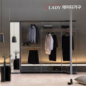 레이디가구 이안 에디션 시스템 드레스룸 코너형 A세트