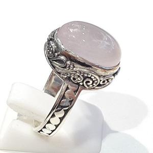 [블루케이] 레드장미석 원석 반지 230514-02 탄생석