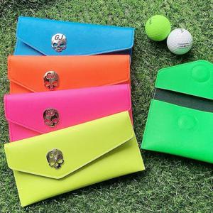 간지스컬 메탈 파스텔 골프 머니 장지갑 (LF-BG08)
