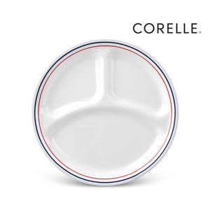 코렐 레드앤블루 삼절접시 소 1P RNB-385