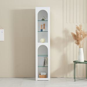 이글루S 400-6단 벽난로 장식장 거실 책장 유리선반 진열장