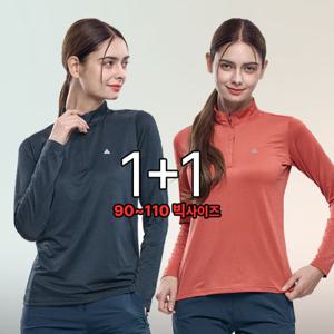[2개세트] 리프레쉬 여성 등산티셔츠(ST3OP1LT042M)
