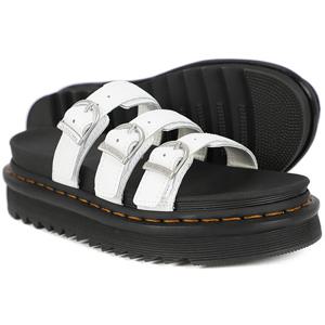 [정품]닥터마틴 여성 블레어 하이드로 레더 슬라이드 (25456100)