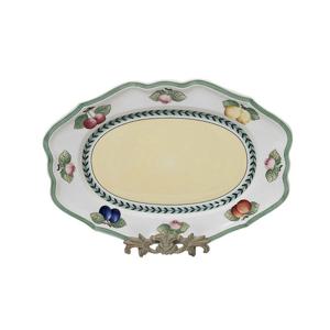 [빌레로이앤보흐]프렌치가든 플로렌스 오발 플래터 37cm