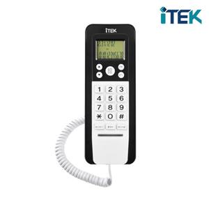 아이텍 가정용 전화기 IK-150 탁상용 벽걸이 겸용 어르신 유선전화