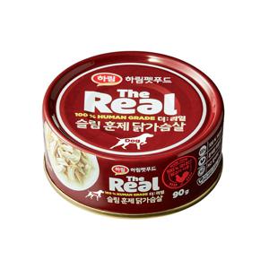 [하림펫푸드] 더리얼 슬림 훈제 닭가슴살 DOG 90g