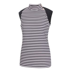 [볼빅어패럴] 여성 골프 스트라이프 패턴 민소매 티셔츠 VLTSM413_LP