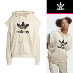 아디다스 우먼스 오리지널 트레포일 후디긴팔(IC5592)