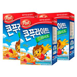 포스트 콘푸라이트1/3슈거라이트 260g x 3개+사은품랜덤증정