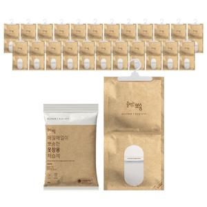 [물먹는뽀송] 매일매일이 뽀송한 옷장용 제습제 120g 24입