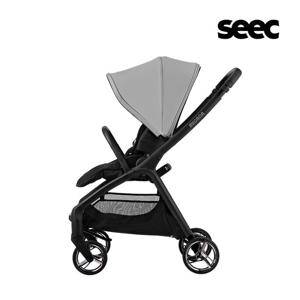 시크(SEEC) 미뇽 양대면 오토폴딩 절충형 유모차 브라이트그레이