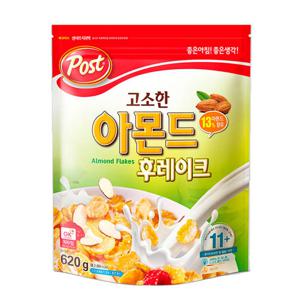 포스트 고소한 아몬드 후레이크620g x 12개