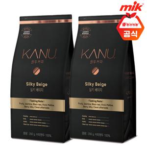 맥심 카누 원두 커피 실키베이지 200g x 2개