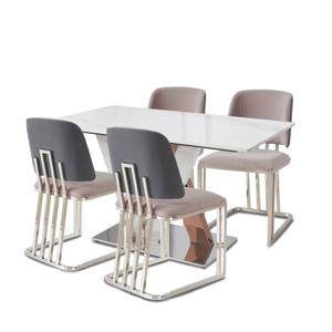 서광퍼니처 디도 양면 세라믹 4인 식탁세트 pj