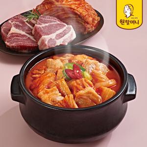 원할머니 부드러운 고기 듬뿍 김치찌개 500g x 8팩