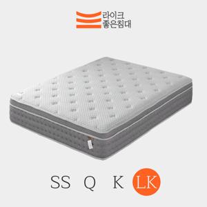 라이크좋은침대 굿메이트 메모리폼 유로탑 독립스프링 미디엄 매트리스 라지킹(LK)