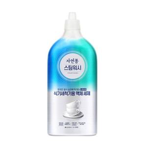 [엘지생활건강]자연퐁 스팀워시 식기세척기용 액체세제 1L
