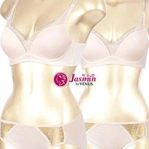 [비너스 자스민]밤무원단 노와이어 몰드 브라팬티세트 jbp1287