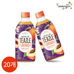 웅진 티즐 제로 피치 얼그레이 500ml x 20PET