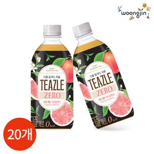 웅진 티즐 제로 자몽 블랙티 500ml x 20PET