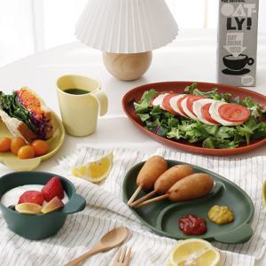 캠프나인 1인 브런치세트(컵+볼+접시L+접시M)